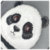 NIMMY phone bag BIG EYED PET 2.0 Panda black