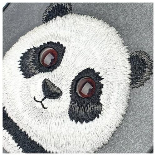 NIMMY phone bag BIG EYED PET 2.0 Panda black