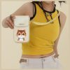 NIMMY phone bag BIG EYED PET 2.0 Cat khaki