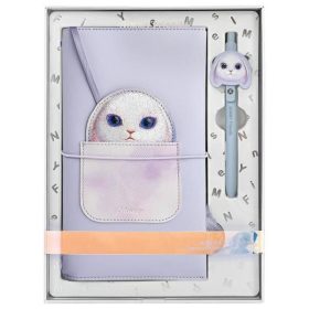  NIMMY szett 2in1 notebook + toll BIG EYED PET 2.0 Rabbit lila