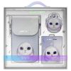 NIMMY szett 3 az 1-ben telefontartó + pénztárca + GPS tok BIG EYED PET 2.0 Nyuszi lila