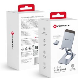   Desk holder for phone / tablet foldable Forcell F-Grip Fold Stand 1 gray