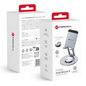   Desk holder for phone / tablet foldable Forcell F-Grip Fold Stand 3 360 gray
