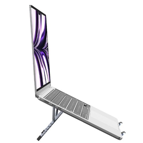 Desk holder for laptop / tablet foldable Forcell F-Grip Fold Stand X Pro gray