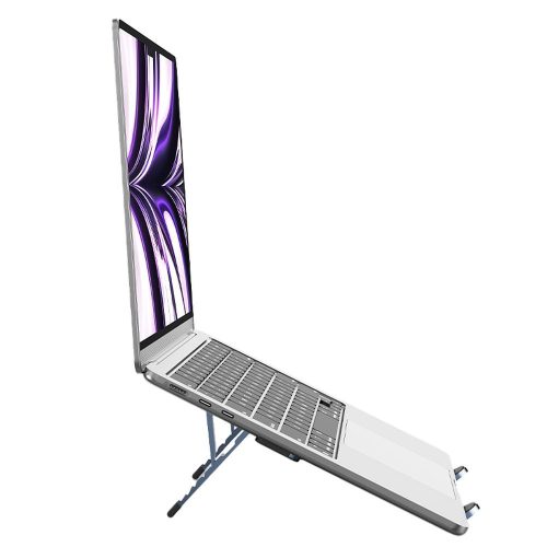Desk holder for laptop / tablet foldable Forcell F-Grip Fold Stand H Pro gray