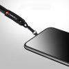 FORCELL F-DESIGN R10X40 csuklópánt telefonhoz állítható hosszúsággal (max 20cm a hurokban) fekete
