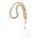 CHAIN #41 Phone lanyard, Phone pendant / cord length 40cm (20cm in the loop) / on wrist - arany
