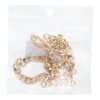 CHAIN #41 Phone lanyard, Phone pendant / cord length 40cm (20cm in the loop) / on wrist - gold