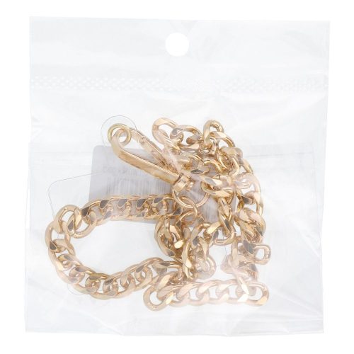CHAIN #41 Phone lanyard, Phone pendant / cord length 40cm (20cm in the loop) / on wrist - arany