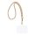 CHAIN #43 Phone lanyard, Phone pendant / cord length 40cm (20cm in the loop) / on wrist - gold
