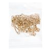 CHAIN #81 Phone lanyard, Phone pendant / cord length 80cm (40cm in the loop) / on neck - gold