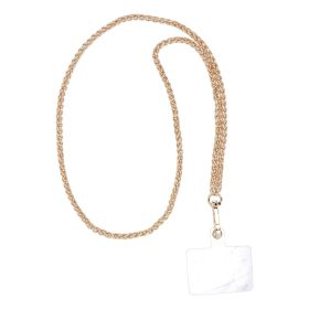   CHAIN #83 Phone lanyard, Phone pendant / cord length 80cm (40cm in the loop) / on neck - arany