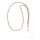 CHAIN #83 Phone lanyard, Phone pendant / cord length 80cm (40cm in the loop) / on neck - arany