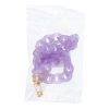 PANAMA Phone lanyard, Phone pendant / cord length 40cm (20cm in the loop) / on wrist - purple
