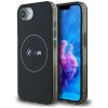 BMW tok az IPHONE 16e (SE 4 2025) készülékhez, kompatibilis a MagSafe-dal BMHMPSE424HBMKH (IML Metal fehér Circle) fekete