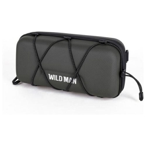 WILDMAN traveling bag for bike handlebars with zipper 2L GD8 green