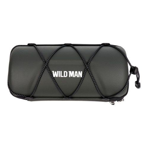 WILDMAN kerékpár kormányra szerelhető utazótáska cipzárral 2L GD7X zöld