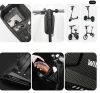 WILDMAN traveling bag for bike frame with zipper 1,2L (4 "- 7") ES10 black