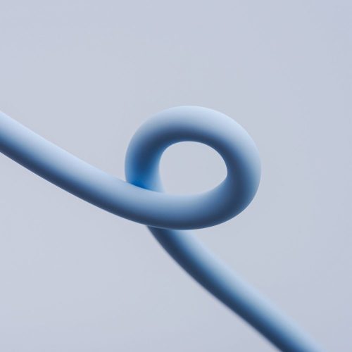 FORCELL F-ENERGY C342 kábel USB A - Type C QC4.0 3A 66W Szilikon 1 m kék