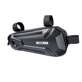   WILDMAN kerékpárváz alatti utazótáska cipzárral 1,8L XT9 fekete