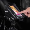 WILDMAN traveling bag for bike handlebars with zipper 1L (4 "- 7") XT1 black