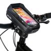 WILDMAN traveling bag for bike handlebars with zipper 0,6L (4 "- 7") XT3 black