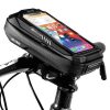 WILDMAN traveling bag for bike handlebars with zipper 0,5L (4 "- 7") X3 black