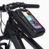 WILDMAN traveling bag for bike frame with zipper 1L (4 "- 7") XS2 black