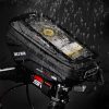 WILDMAN traveling bag for bike frame with zipper 0,6L (4 "- 7") MS33 black