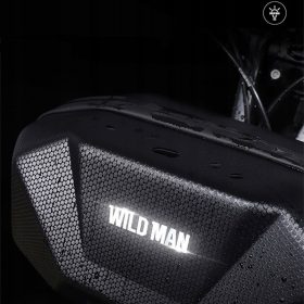 WILDMAN kerékpár kormánytáska cipzárral 3,5L X9 fekete