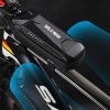 WILDMAN traveling bag for bike frame with zipper 1L ES5 black