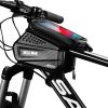 WILDMAN traveling bag for bike frame with zipper 1,2L (4"-7") ES6 black