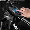 WILDMAN traveling bag for bike frame with zipper 1,2L (4"-7") ES6 black