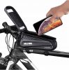 WILDMAN traveling bag for bike frame with zipper 1L EX black