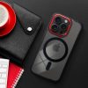 COLOR EDGE MAG COVER case compatible with MagSafe for IPHONE 11 black red