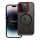 COLOR EDGE MAG COVER case compatible with MagSafe for IPHONE 14 Pro black red