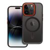 COLOR EDGE MAG COVER case compatible with MagSafe for IPHONE 14 Pro black gold