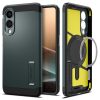 SPIGEN Tok TOUGH ARMOR compatible with MagSafe  SAMSUNG S25 Edge abyss zöld