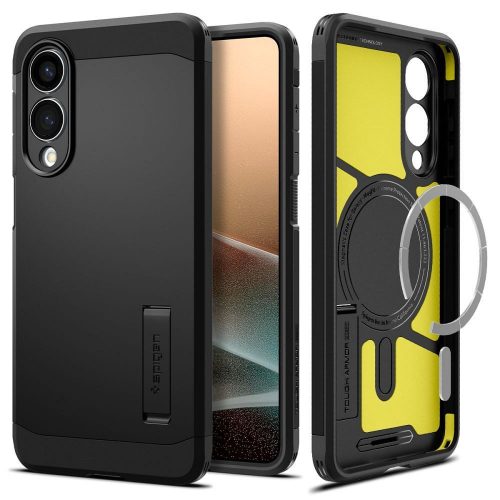 SPIGEN Tok TOUGH ARMOR compatible with MagSafe  SAMSUNG S25 Edge fekete