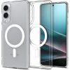 SPIGEN Tok ULTRA Hibrid MAG compatible with MagSafe  SAMSUNG S25 Edge clear fehér