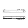 SPIGEN Tok ULTRA Hibrid MAG compatible with MagSafe  SAMSUNG S25 Edge clear fehér
