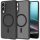 SPIGEN Tok ULTRA Hibrid MAG kompatibilis a MagSafe SAMSUNG S25 Edge frost fekete