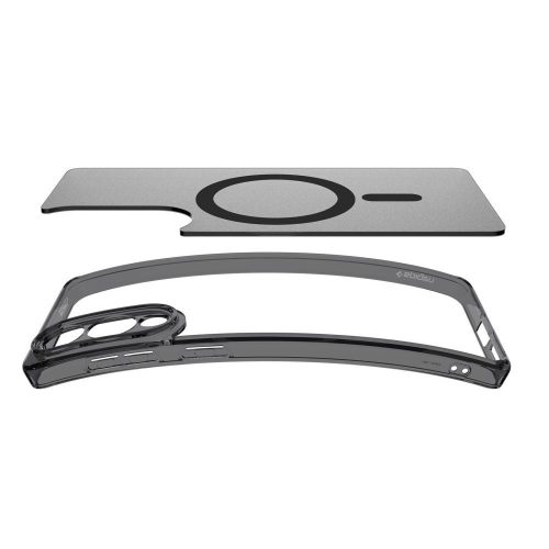 SPIGEN Tok ULTRA Hibrid MAG kompatibilis a MagSafe SAMSUNG S25 Edge frost fekete