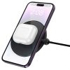 Vezeték nélküli töltő Hoco 15W kábellel USB C és digitális kijelzővel CW62 fekete
