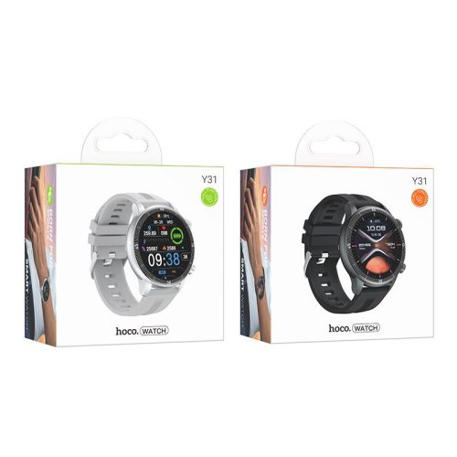 Okosóra Hoco 1,46" TFT IP67 hívásfunkcióval Y31 fekete
