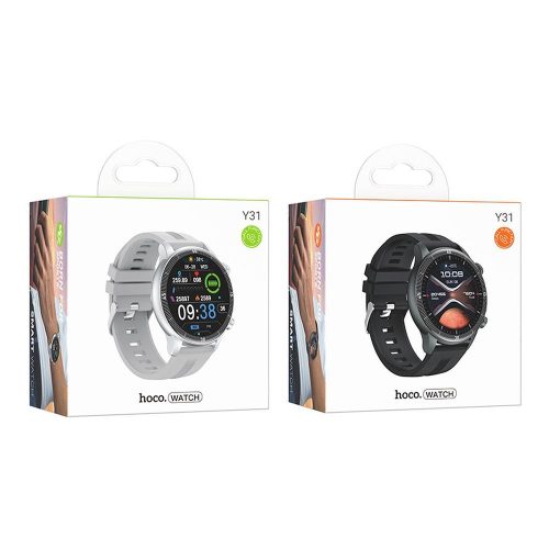 Okosóra Hoco 1,46" TFT IP67 hívás funkcióval Y31 ezüst