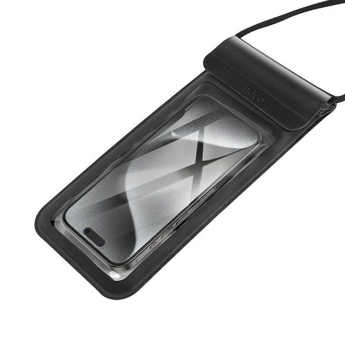 Waterproof case for mobile phone Hoco IP68 240 x 120 x 15 mm HX53 black