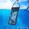 Waterproof case for mobile phone Hoco IP68 240 x 120 x 15 mm HX53 black