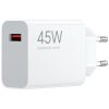 XIAOMI eredeti töltő USB A QC3.0 3A 45W MDY-17-EF fehér bulk