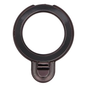 Phone stand CIRCLE - felragasztható - fekete